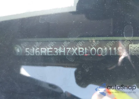 2011 Honda Cr-V Ex-L from USA, damaged, VIN 5J6RE3H7XBL001115